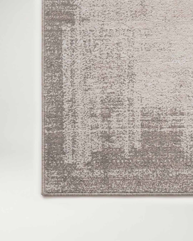 Alfombra azul gris SILVER detalle