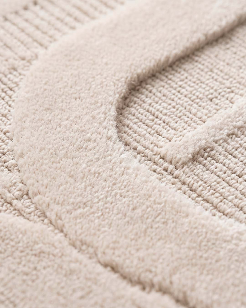 Alfombra crema gris NIUMA | Rey Home