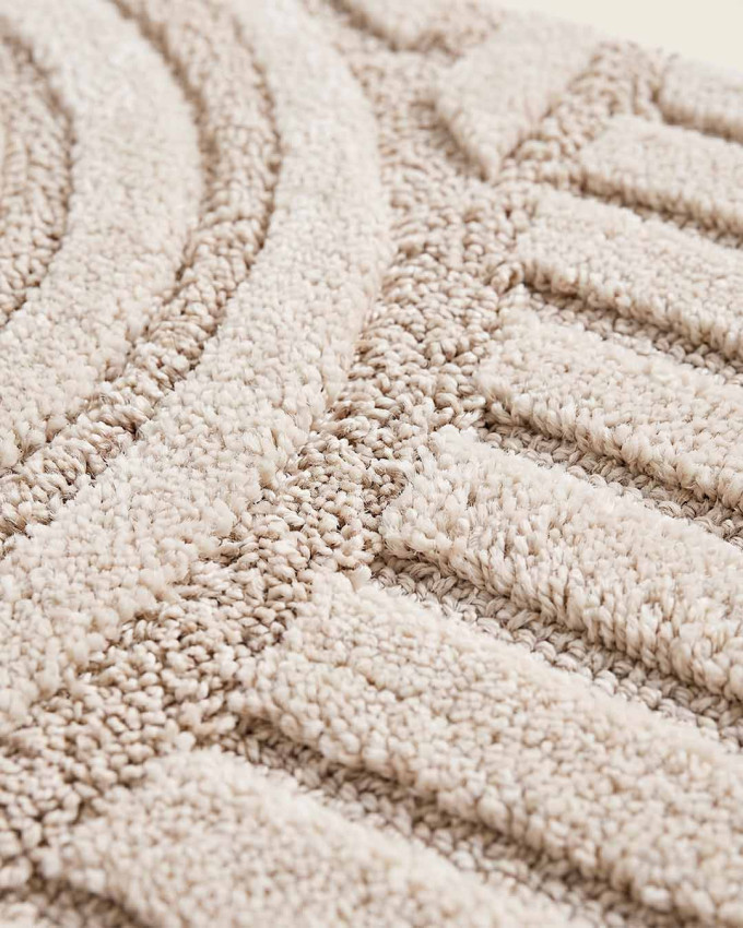 Alfombra crema RINA