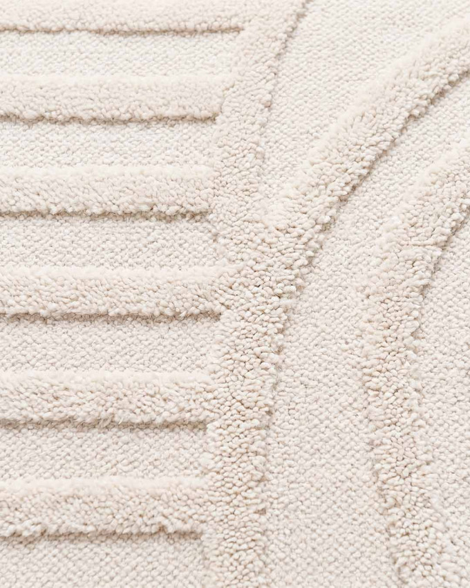 Alfombra crema RINA