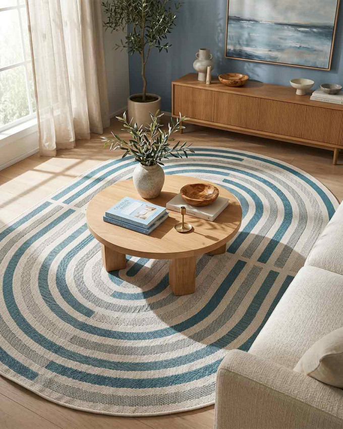 Alfombra ovalada ANOUR