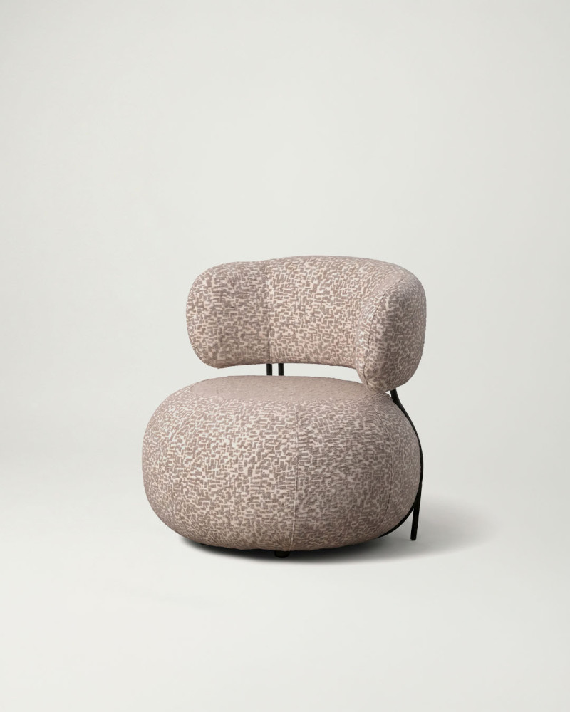 Sillon Beige Tejido Metal NOLVEN | Rey Home