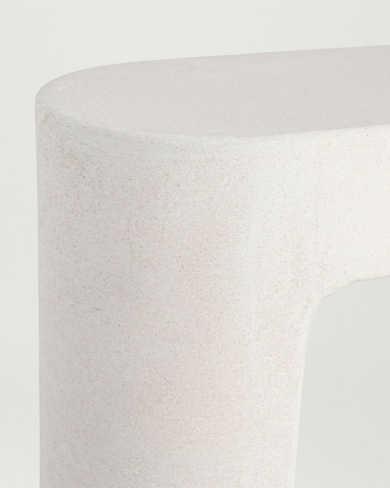 Consola blanca LILY detalle
