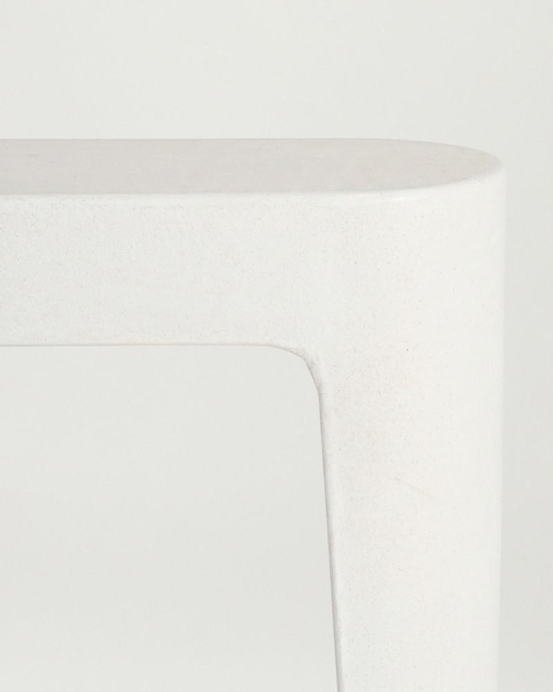 Consola blanca LILY detalle 2