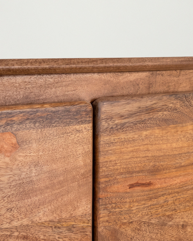 Consola en madera de mango DAISY detalle 2