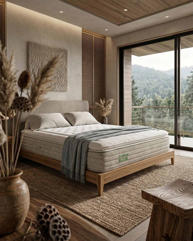 Colchón Latex Natural Muelle URENZO | Rey Home