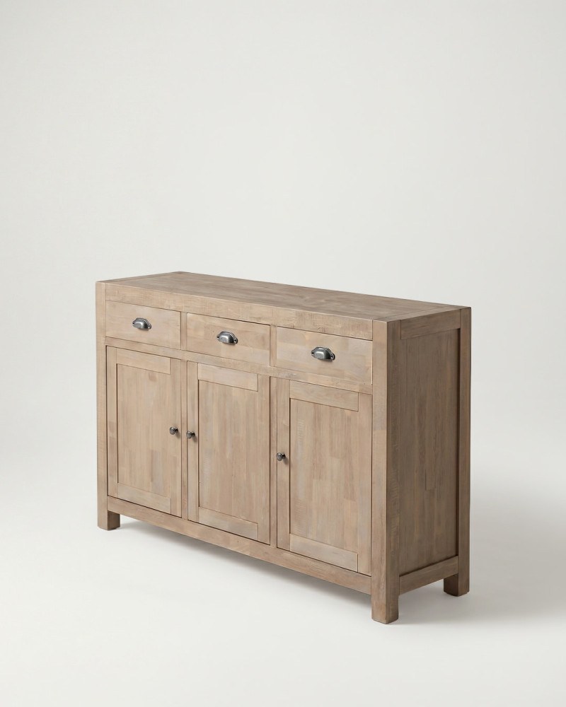 Aparador en madera de pino AVERY lado