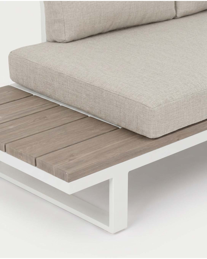 Set modular rinconera y mesita de exterior NALOR