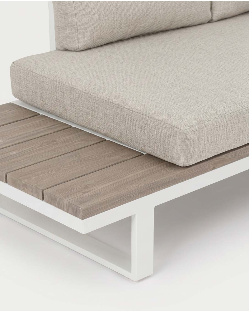 Set modular rinconera y mesita de exterior NALOR | Rey