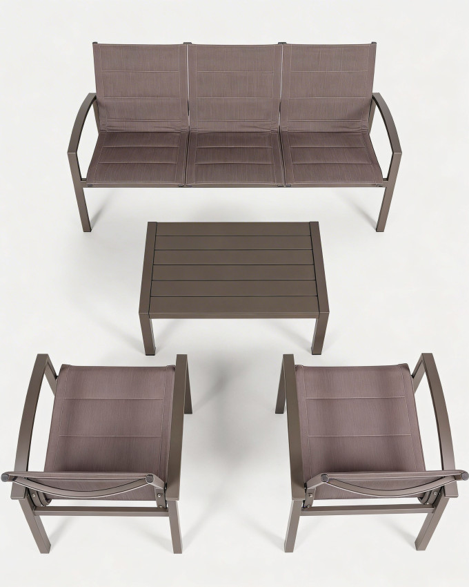 Set sillas y mesa exterior CERVO