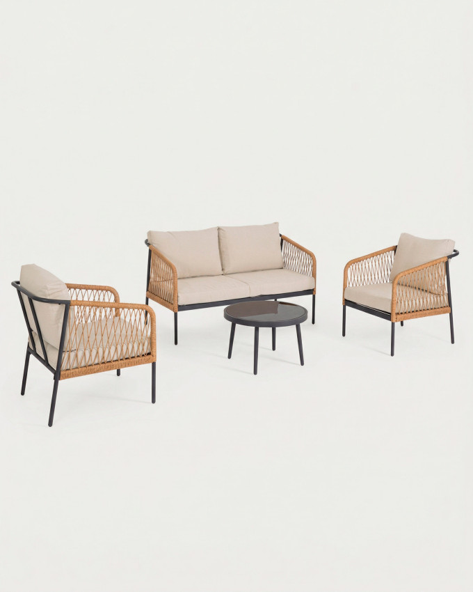 Set sillas y mesas exterior NOVARA