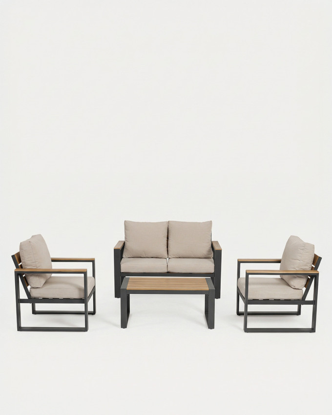 Set sillas y mesas exterior ARVENA