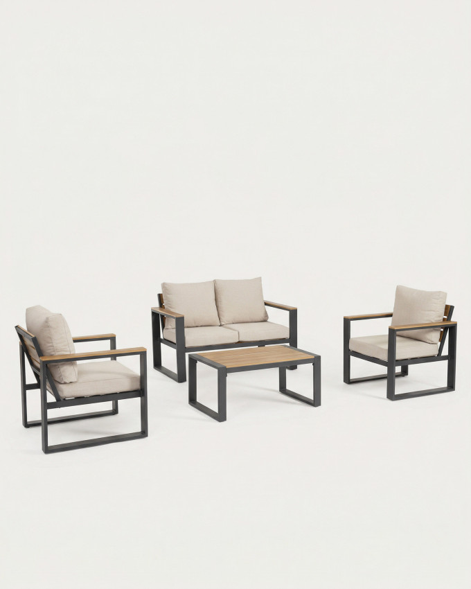 Set sillas y mesas exterior ARVENA