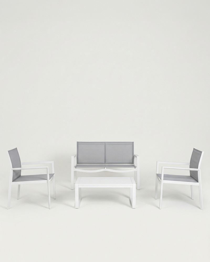 Set sillas y mesas exterior HALKO | Rey Home