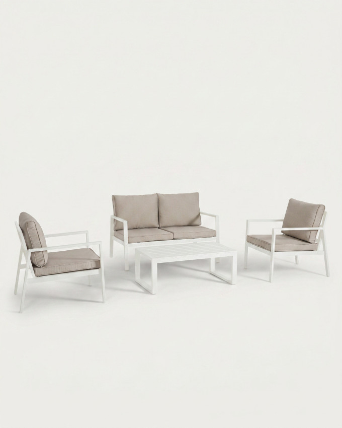 Set sillas y mesas exterior ASKEN
