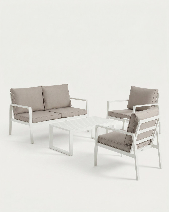 Set sillas y mesas exterior ASKEN