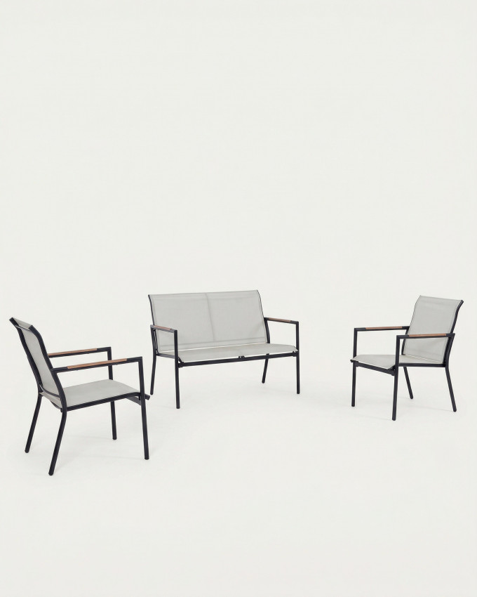 Set sillas y mesas exterior JAVEN