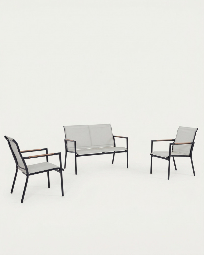 Set sillas y mesas exterior JAVEN | Rey Home