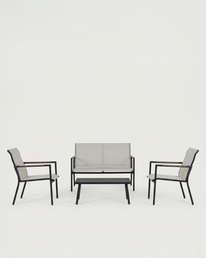 Set sillas y mesas exterior JAVEN