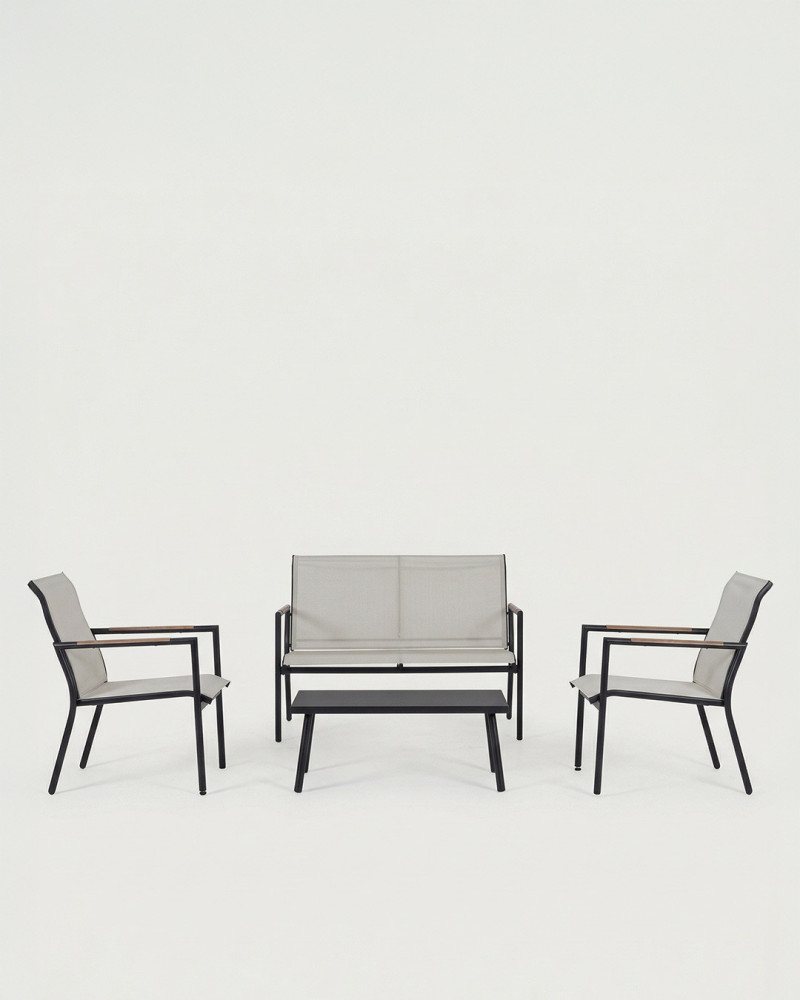 Set sillas y mesas exterior JAVEN | Rey Home