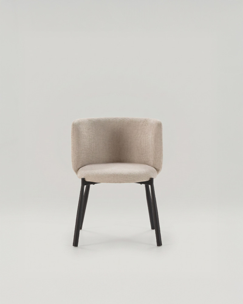 Butaca ACANTO vista frontal beige