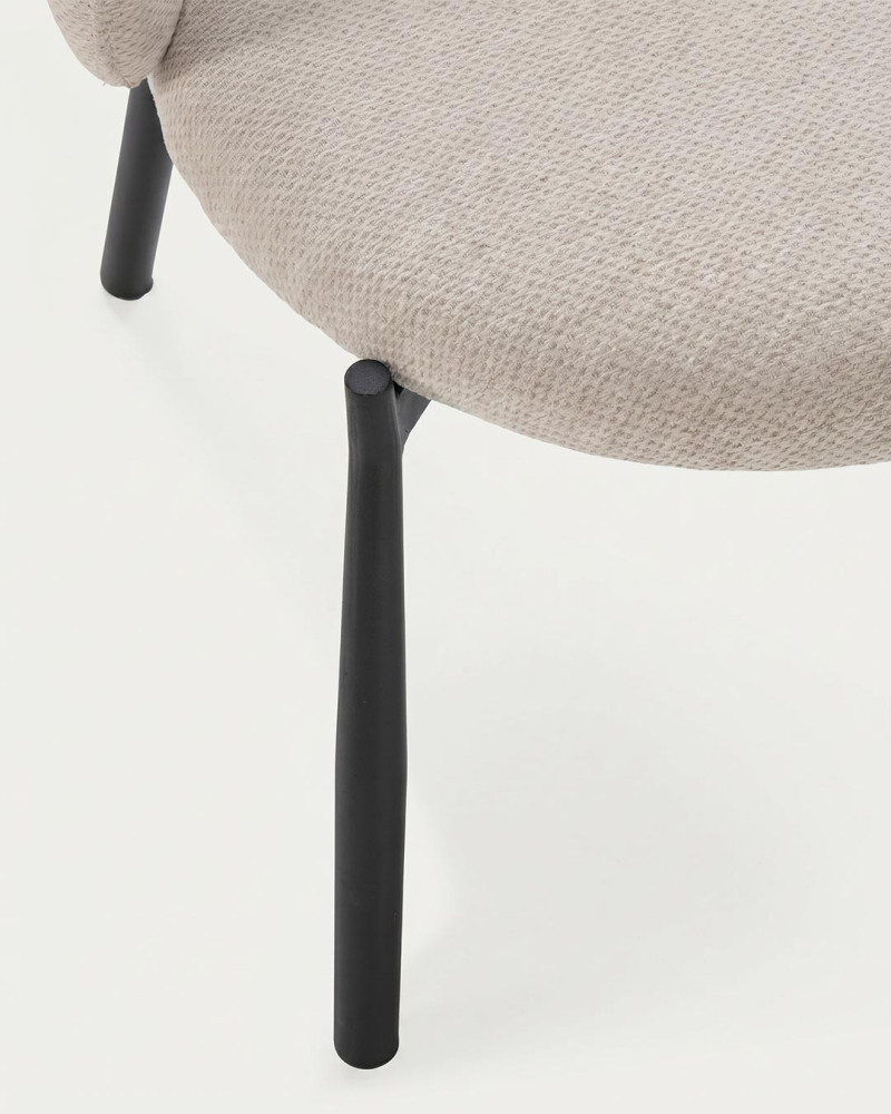 Butaca ACANTO vista de detalle de las patas y asiento