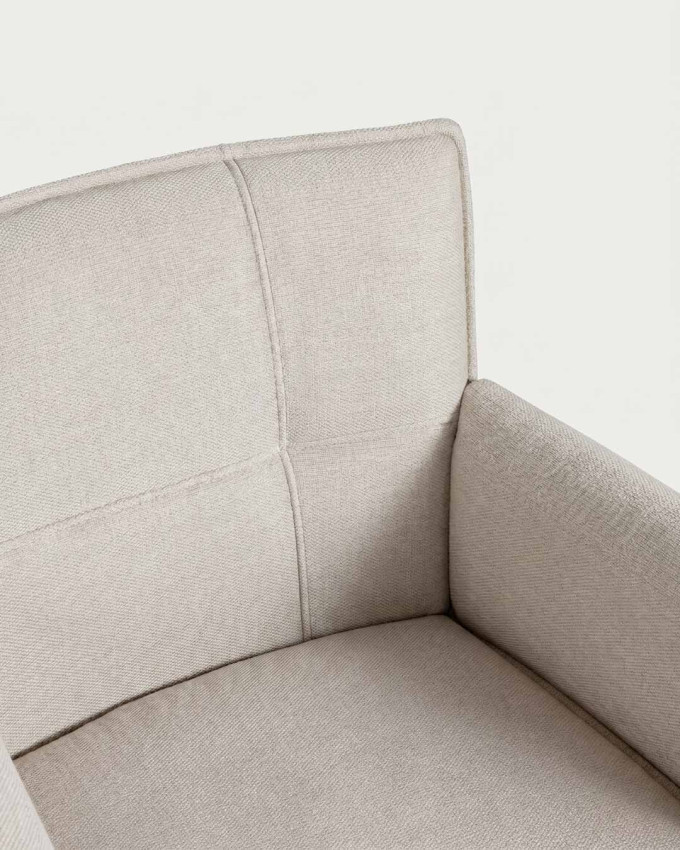Sillón pata metálica RISCO