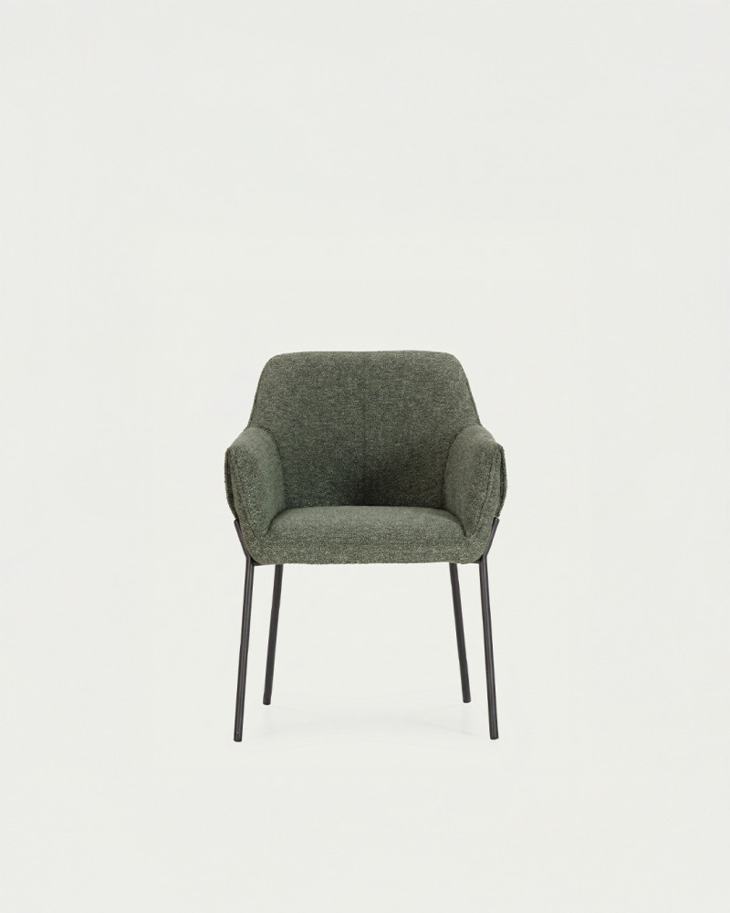 Silla FIONA vista frontal verde