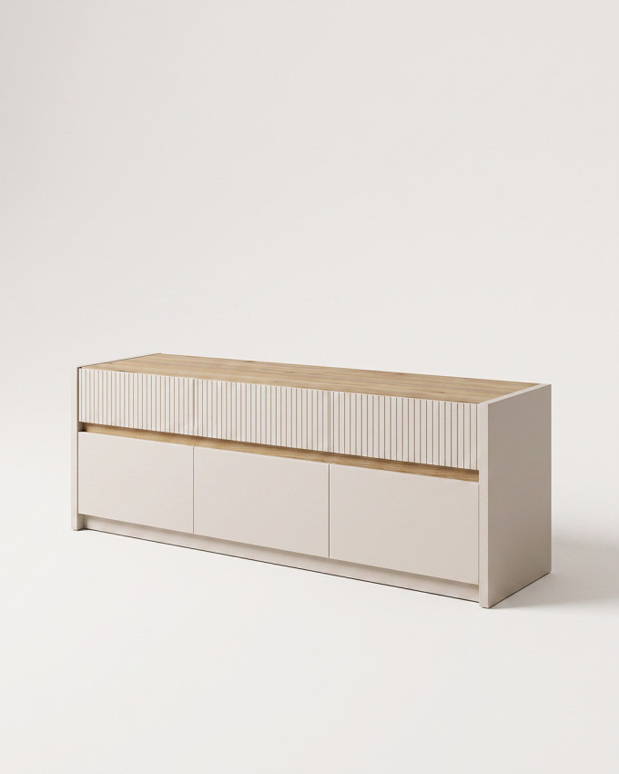Mueble TV con luces led integradas OSLO