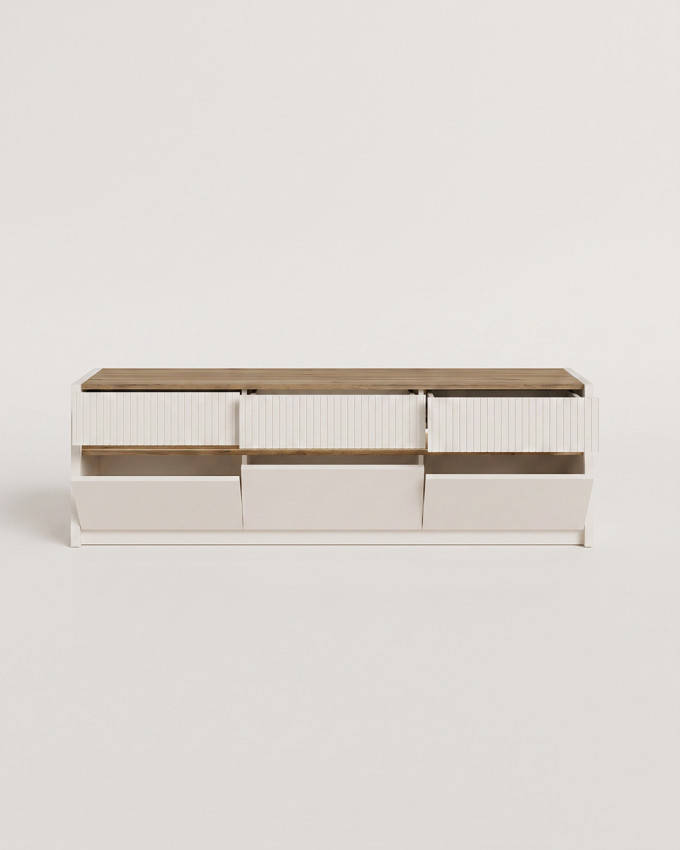 Mueble TV con luces led integradas OSLO