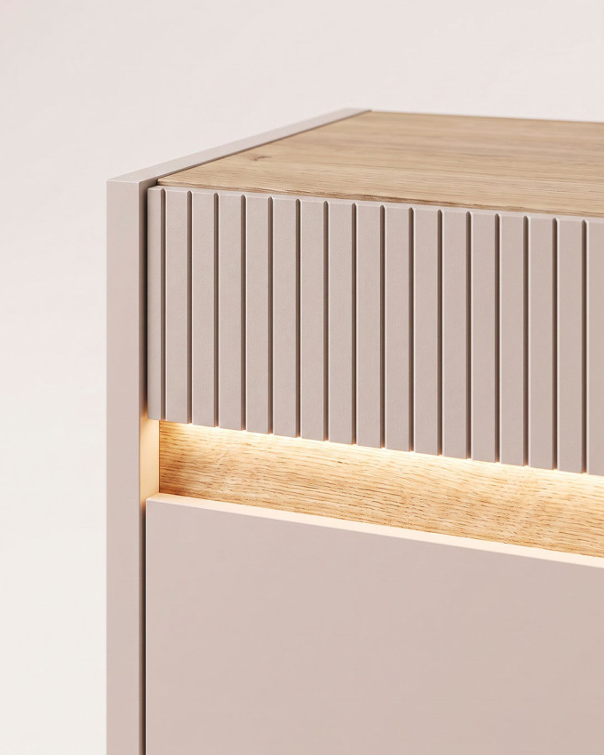 Mueble TV con luces led integradas OSLO