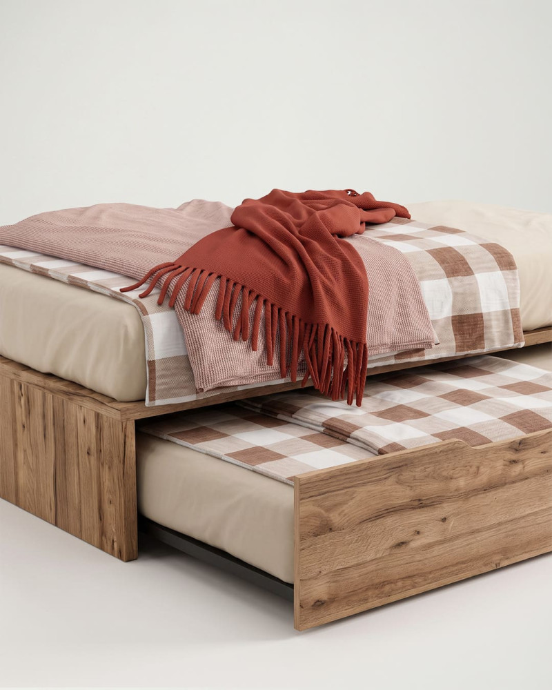Cama nido cama superior y arrastre LUANA detalle 2