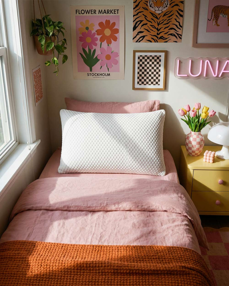 Almohada viscoelástica firmeza alta VISCO FIRME | Rey Home