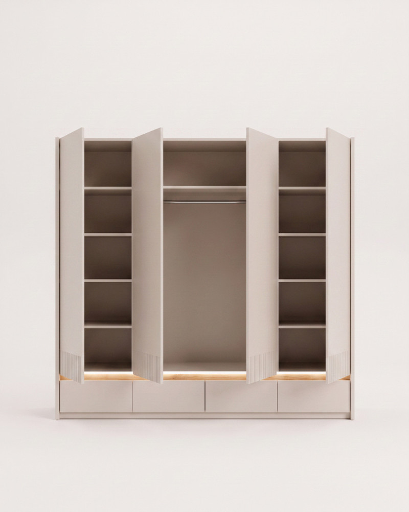 Armario 4 puertas SIENA | Rey Home