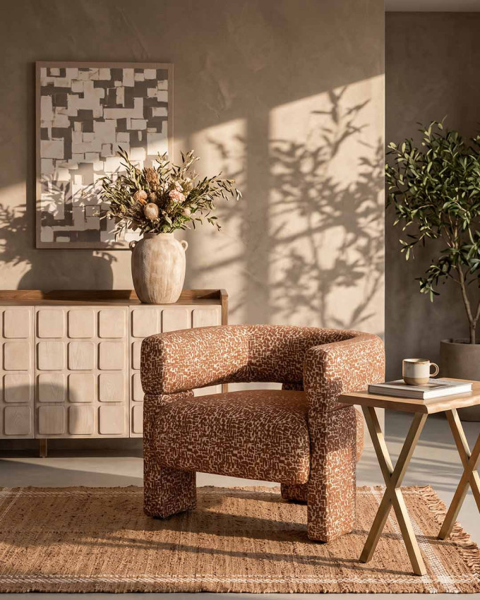 Sillón tapizado SILVAR