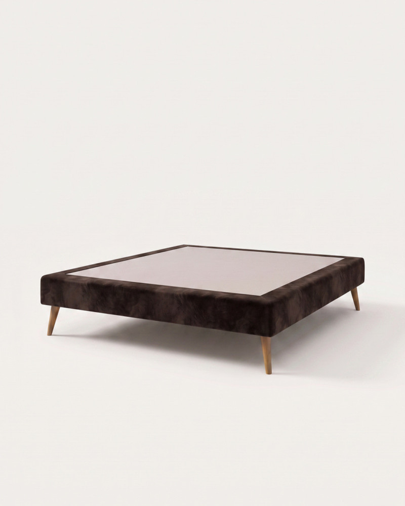 Base Tapizada Taupe | Elegancia y diseño en tu dormitorio | Rey Home