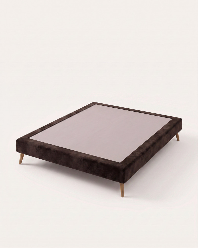 Base Tapizada Taupe | Elegancia y diseño en tu dormitorio | Rey Home