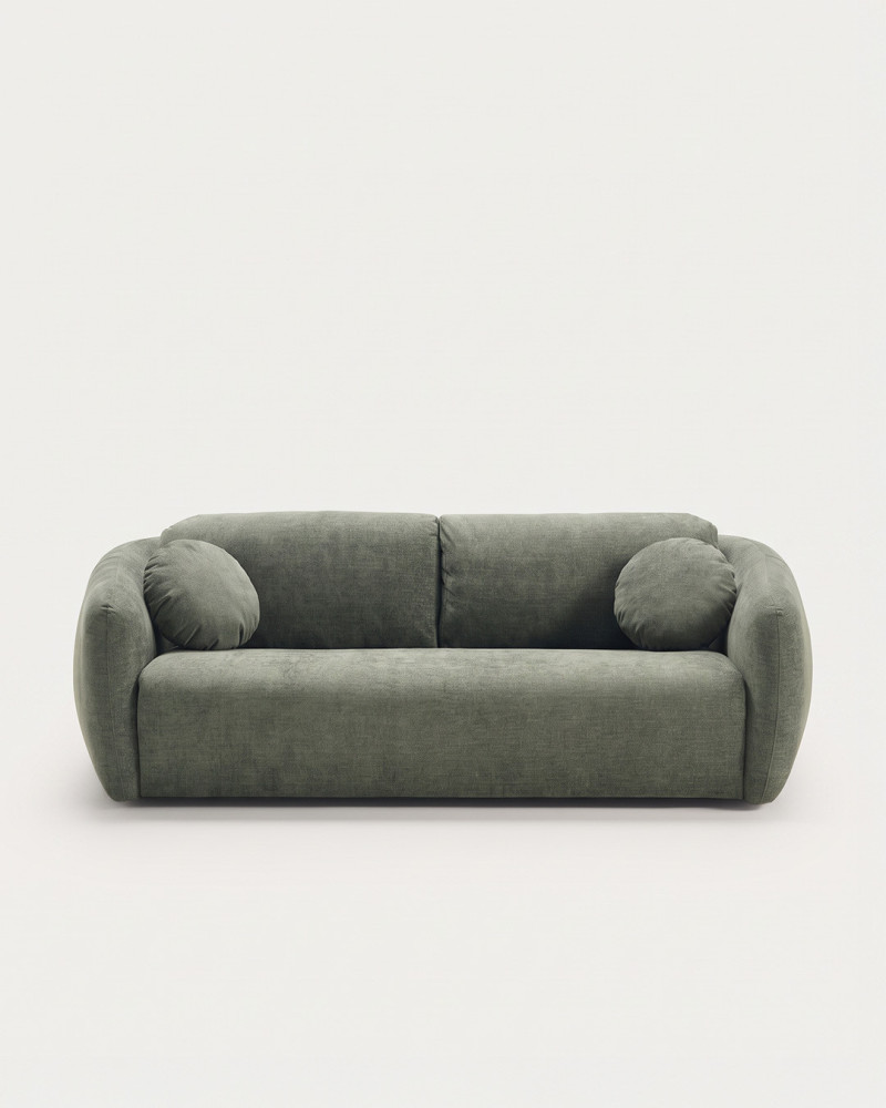 Sofá cama apertura italiana EVELYN verde