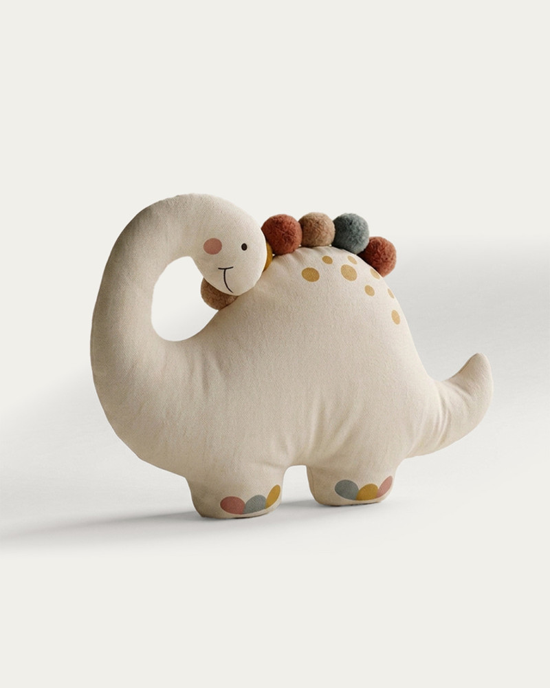 Comprar cojín dinosaurio POMPÓN