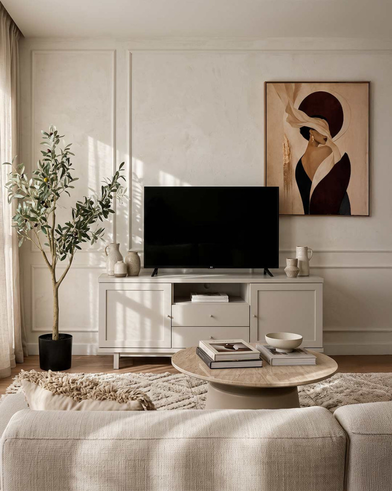 Mueble TV patas metálicas LECCE | Rey Home