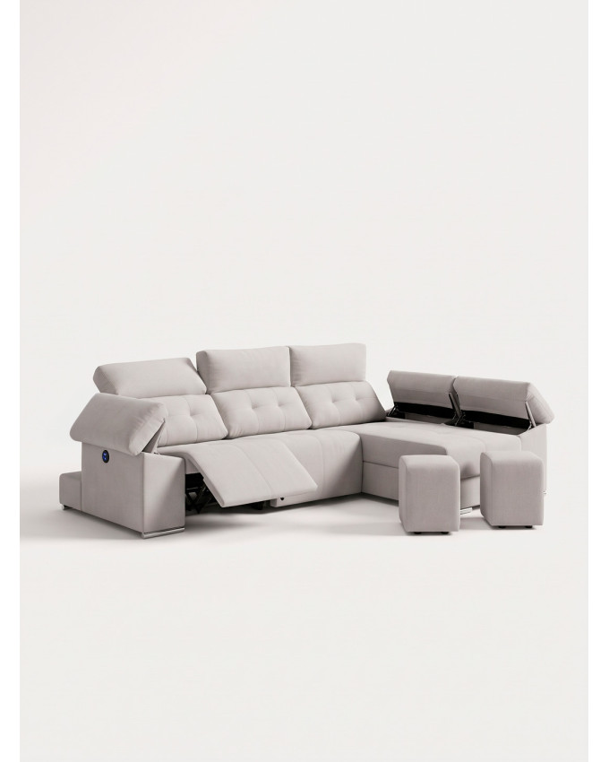 Sofa chaise longue SHARPEY