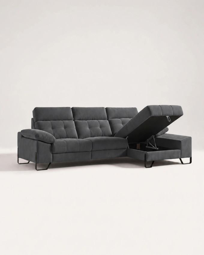Chaise longue  con 2 relax ARLA