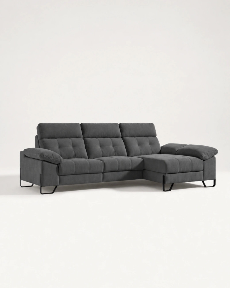 Chaise longue  con 2 relax ARLA | Rey Home