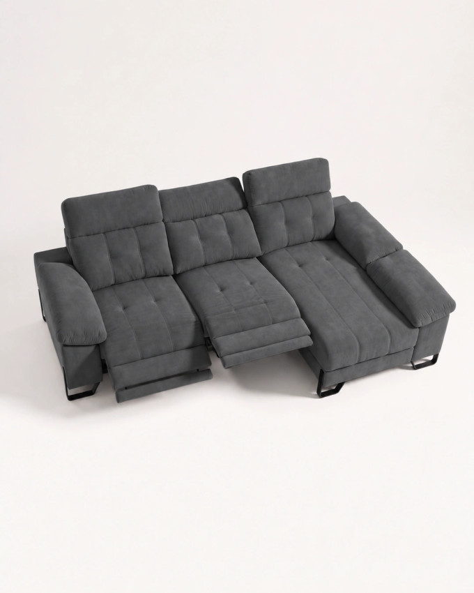 Chaise longue  con 2 relax ARLA