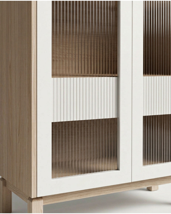 Vitrina alta 2 puertas LIVIA