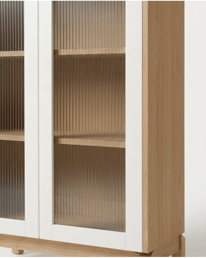 Vitrina baja patas madera LEIVA | Rey Home