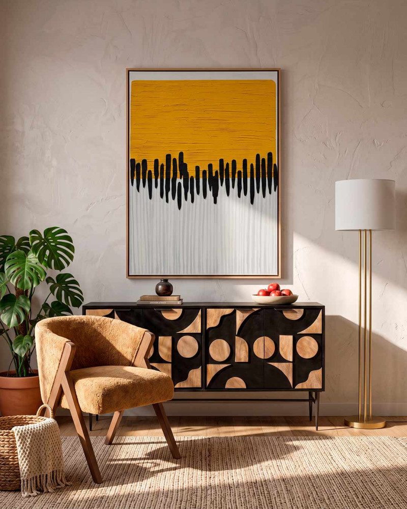 Cuadro abstracto MIDI | Rey Home