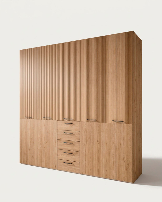 Armario 5 puertas con cajones LIVEN