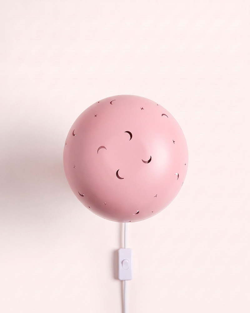 Lámpara Infantil con Estrellas y Lunas | Decoración Mágica para Dormitorios Infantiles