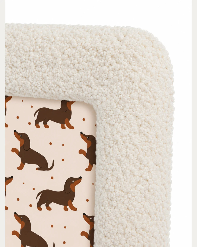 MMrco infantil de diseño con textura suave | Decoración